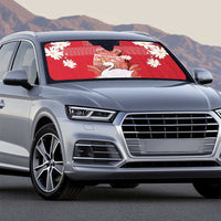 Denmark Auto Sun Shade Mute Swan With Symbol - Wonder Print Shop