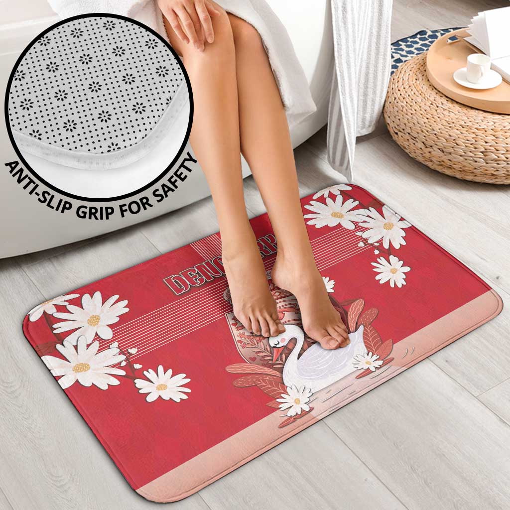 Denmark Bathroom Set Mute Swan With Symbol - Wonder Print Shop