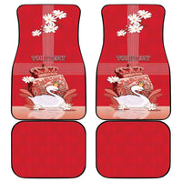 Denmark Car Mats Mute Swan With Symbol - Wonder Print Shop
