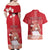 Personalized Denmark Couples Matching Off Shoulder Maxi Dress and Hawaiian Shirt Mute Swan With Symbol - Wonder Print Shop