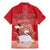 Personalized Denmark Family Matching Mermaid Dress and Hawaiian Shirt Mute Swan With Symbol - Wonder Print Shop