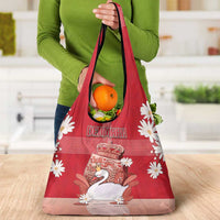 Denmark Grocery Bag Mute Swan With Symbol - Wonder Print Shop