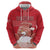 Personalized Denmark Hoodie Mute Swan With Symbol - Wonder Print Shop