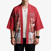 Personalized Denmark Kimono Mute Swan With Symbol - Wonder Print Shop