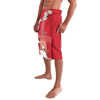 Personalized Denmark Lavalava Mute Swan With Symbol - Wonder Print Shop