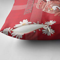 Denmark Pillow Cover Mute Swan With Symbol - Wonder Print Shop