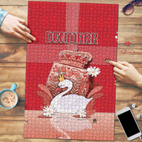 Denmark Puzzle Mute Swan With Symbol - Wonder Print Shop