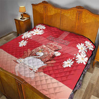 Denmark Quilt Mute Swan With Symbol - Wonder Print Shop