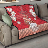 Denmark Quilt Mute Swan With Symbol - Wonder Print Shop