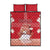 Denmark Quilt Bed Set Mute Swan With Symbol - Wonder Print Shop