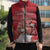 Personalized Denmark Sleeveless Puffer Jacket Mute Swan With Symbol - Wonder Print Shop