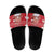 Denmark Slide Sandals Mute Swan With Symbol - Wonder Print Shop