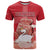Personalized Denmark T Shirt Mute Swan With Symbol - Wonder Print Shop