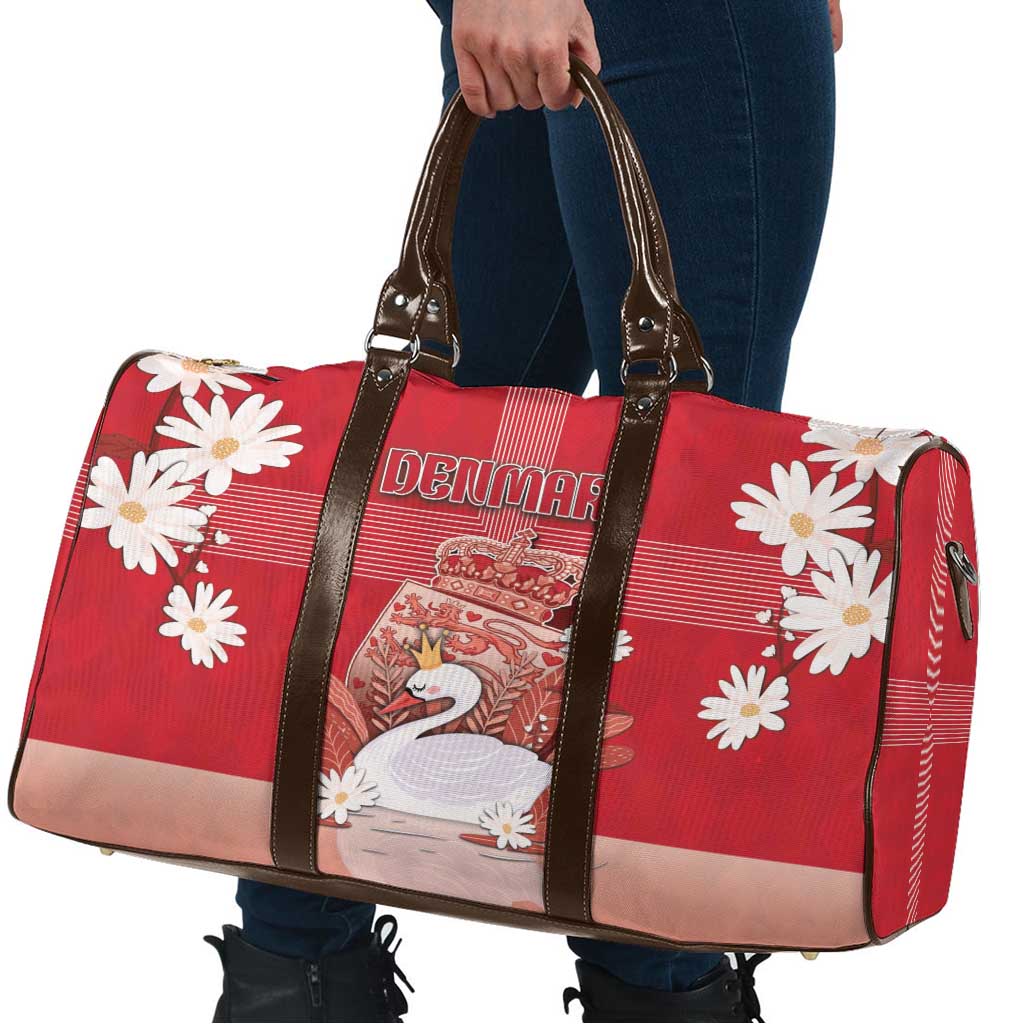 Denmark Travel Bag Mute Swan With Symbol - Wonder Print Shop