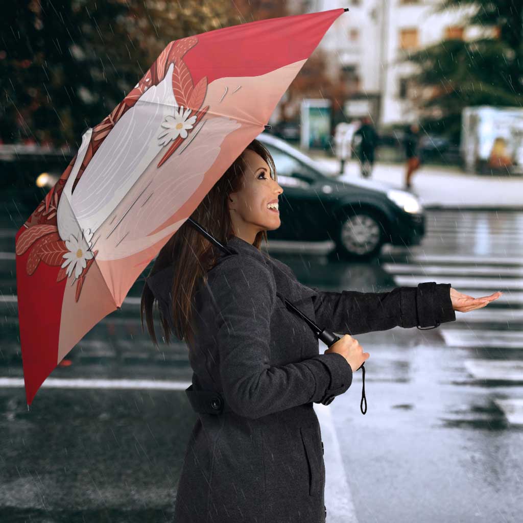 Denmark Umbrella Mute Swan With Symbol - Wonder Print Shop