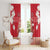 Denmark Window Curtain Mute Swan With Symbol - Wonder Print Shop