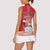 Personalized Denmark Women Sleeveless Polo Shirt Mute Swan With Symbol - Wonder Print Shop