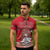 Personalized Denmark Zipper Polo Shirt Mute Swan With Symbol - Wonder Print Shop