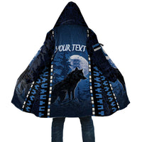 Personalized Estonia Cloak Night Wolf With Pattern - Wonder Print Shop