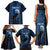 Personalized Estonia Family Matching Tank Maxi Dress and Hawaiian Shirt Night Wolf With Pattern - Wonder Print Shop