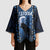 Personalized Estonia Kimono Sleeve Blouse Night Wolf With Pattern - Wonder Print Shop