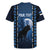 Personalized Estonia Rugby Jersey Night Wolf With Pattern - Wonder Print Shop