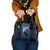 Estonia Shoulder Handbag Night Wolf With Pattern - Wonder Print Shop