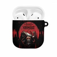 Merry Krampus AirPods Case Dark Grunge Christmas - Wonder Print Shop