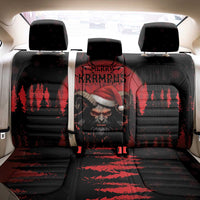 Merry Krampus Back Car Seat Cover Dark Grunge Christmas - Wonder Print Shop