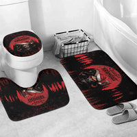 Merry Krampus Bathroom Set Dark Grunge Christmas - Wonder Print Shop