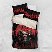 Merry Krampus Bedding Set Dark Grunge Christmas - Wonder Print Shop