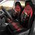 Merry Krampus Car Seat Cover Dark Grunge Christmas - Wonder Print Shop