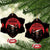Merry Krampus Ceramic Ornament Dark Grunge Christmas - Wonder Print Shop