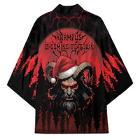 Merry Krampus Kimono Dark Grunge Christmas - Wonder Print Shop