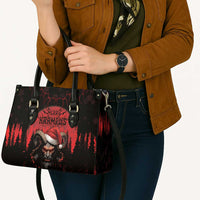 Merry Krampus Leather Bag Dark Grunge Christmas - Wonder Print Shop
