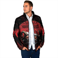 Merry Krampus Padded Jacket Dark Grunge Christmas - Wonder Print Shop