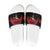Merry Krampus Slide Sandals Dark Grunge Christmas - Wonder Print Shop