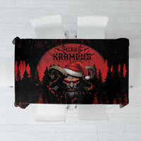 Merry Krampus Tablecloth Dark Grunge Christmas - Wonder Print Shop