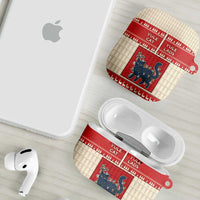 Yule Cat And Yule Lads AirPods Case Cute Retro Style - Wonder Print Shop