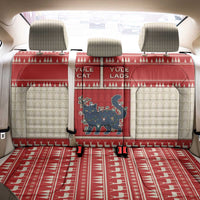 Yule Cat And Yule Lads Back Car Seat Cover Cute Retro Style - Wonder Print Shop
