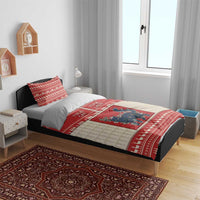 Yule Cat And Yule Lads Bedding Set Cute Retro Style - Wonder Print Shop