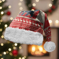 Yule Cat And Yule Lads Christmas Santa Hat Cute Retro Style - Wonder Print Shop