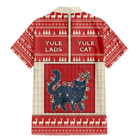 Yule Cat And Yule Lads Family Matching Mermaid Dress and Hawaiian Shirt Cute Retro Style - Wonder Print Shop