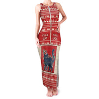 Yule Cat And Yule Lads Family Matching Tank Maxi Dress and Hawaiian Shirt Cute Retro Style - Wonder Print Shop