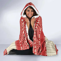 Yule Cat And Yule Lads Hooded Blanket Cute Retro Style - Wonder Print Shop