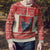 Yule Cat And Yule Lads Ugly Christmas Sweater Cute Retro Style - Wonder Print Shop