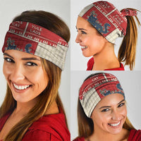 Yule Cat And Yule Lads Neck Gaiter Cute Retro Style - Wonder Print Shop