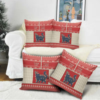 Yule Cat And Yule Lads Pillow Cover Cute Retro Style - Wonder Print Shop