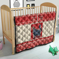 Yule Cat And Yule Lads Quilt Cute Retro Style - Wonder Print Shop