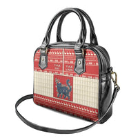 Yule Cat And Yule Lads Shoulder Handbag Cute Retro Style - Wonder Print Shop